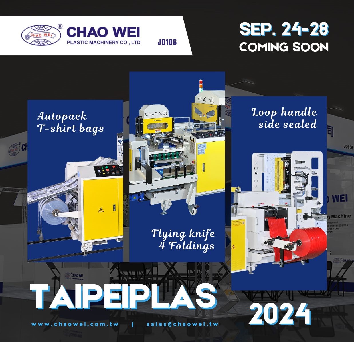 What's coming up this time? Sneak peek from TAIPEIPLAS 2024