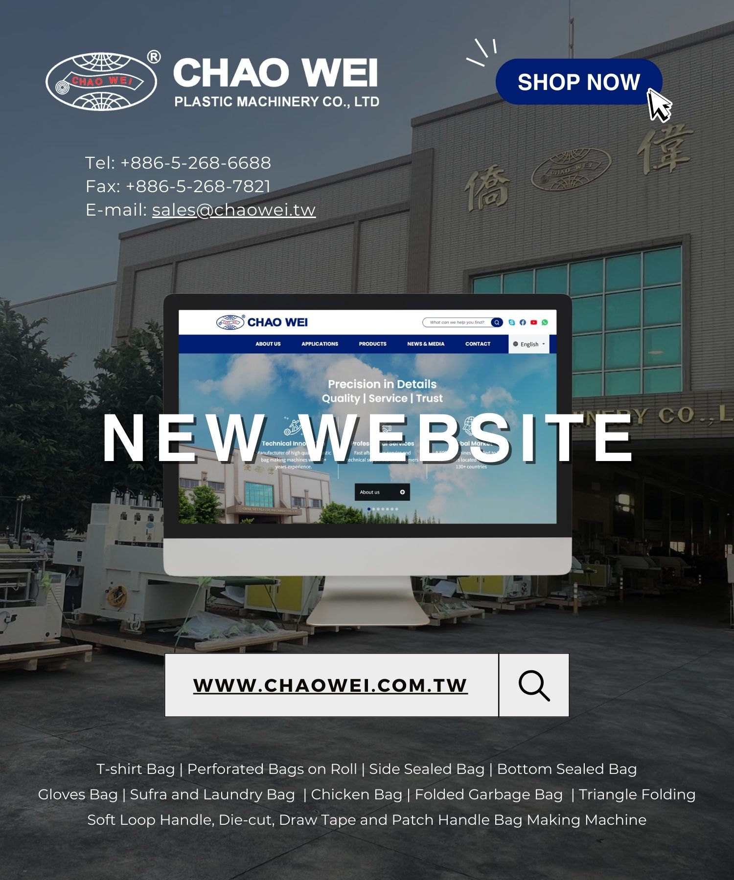 Official New Website Launched ☺