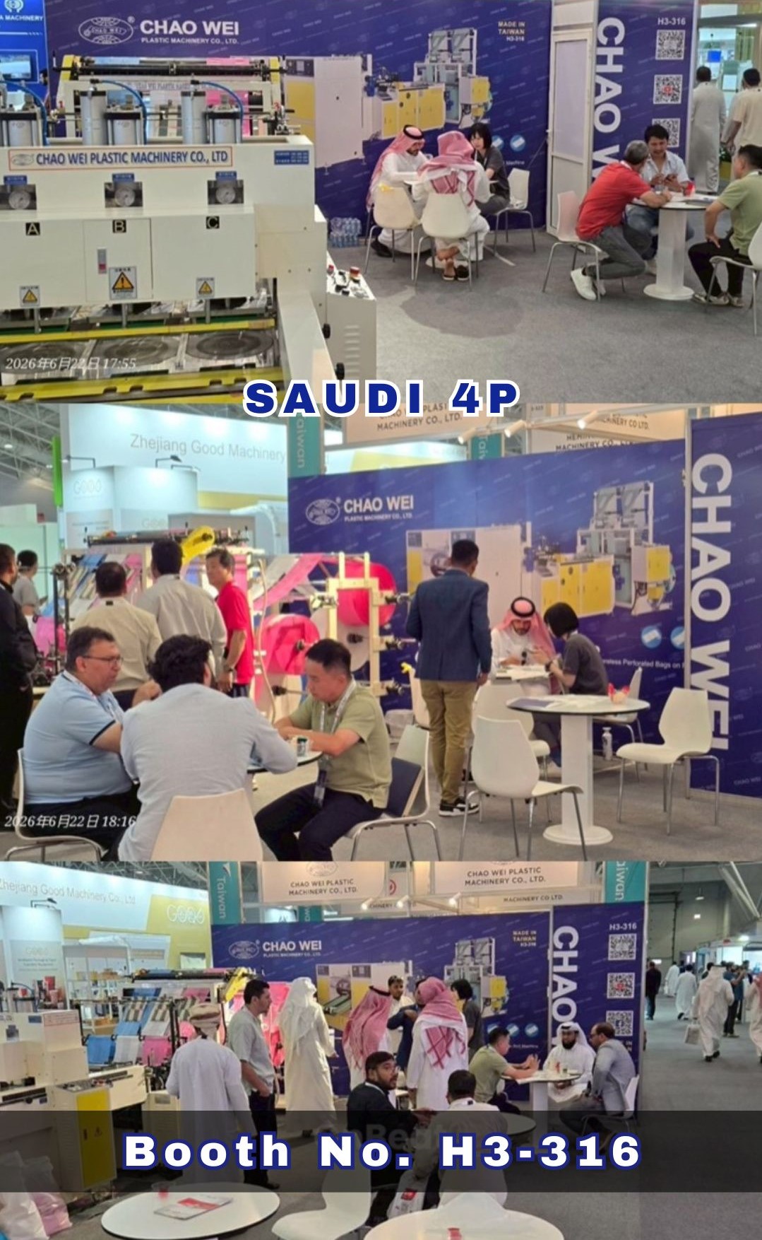 See you later - Last day of Saudi 4P Exhibition