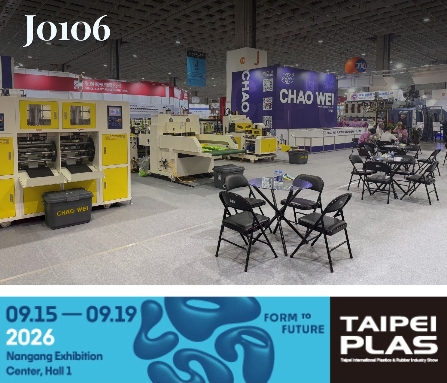 First day of TaipeiPlas 2026
